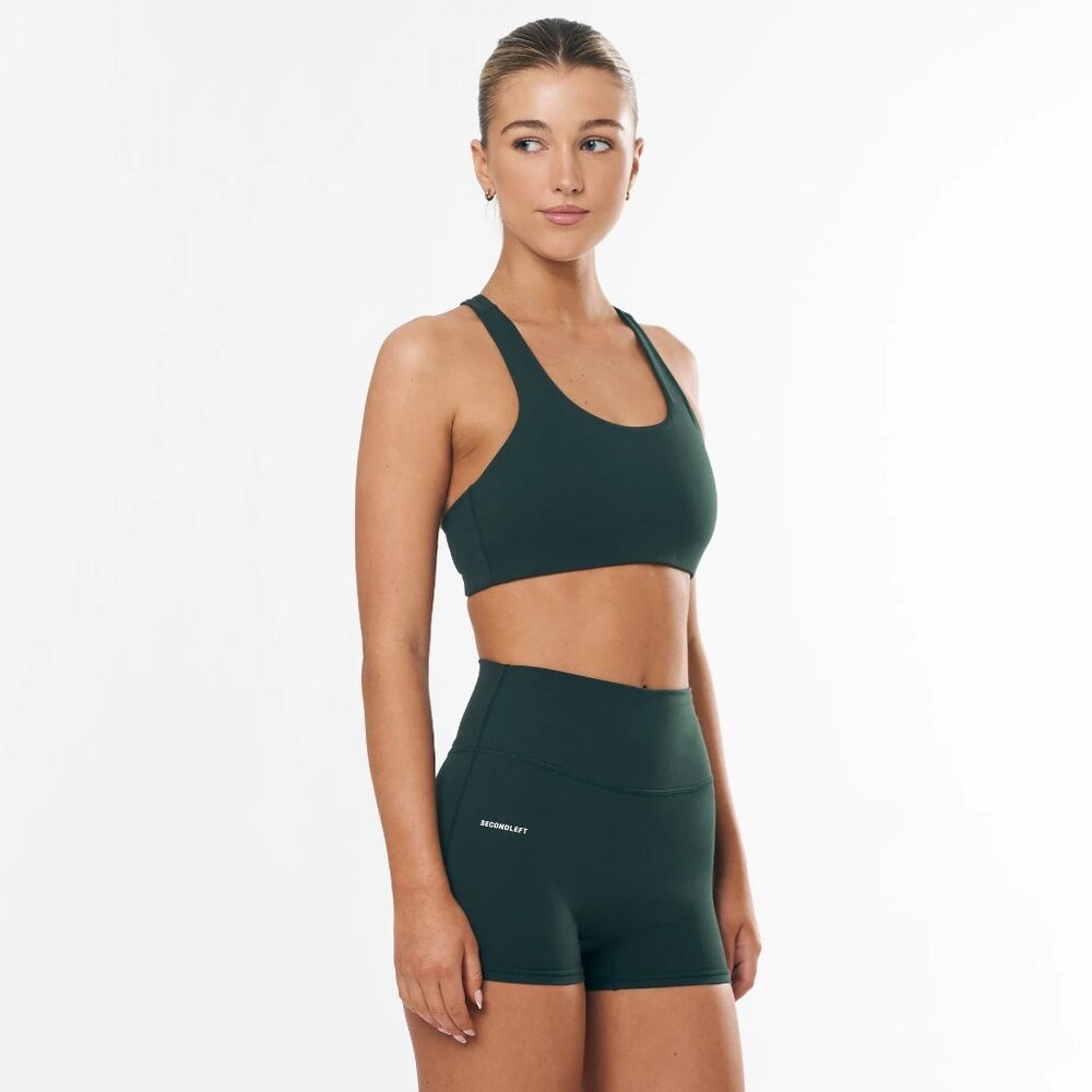 SECONDLEFT Mini Biker Shorts in Porsche